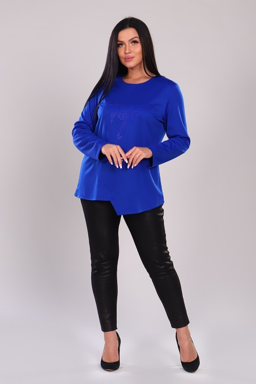 Женская туника 31597 НТ васильковый