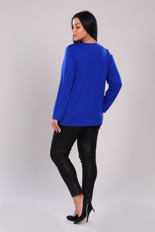 Женская туника 31597 НТ васильковый