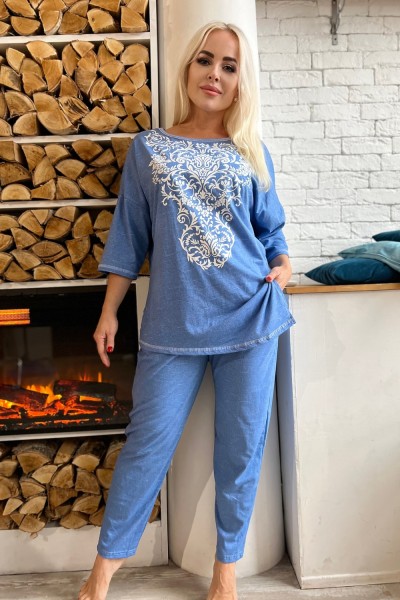 Женские брюки 8163 НТ джинс