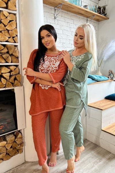 Женские брюки 8163 НТ хаки