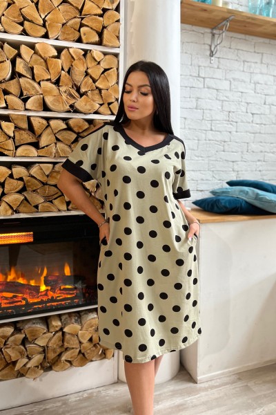 Платье женское 7287 НТ зеленый