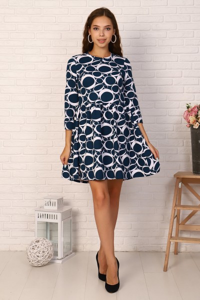 Платье женское 18012 НТ темно-зеленый