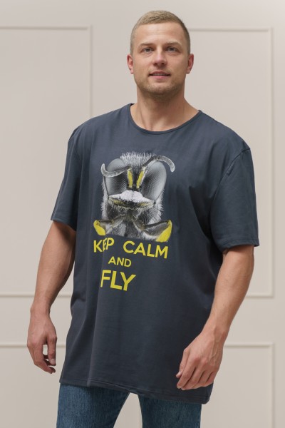 Футболка с принтом 7146 КЦ