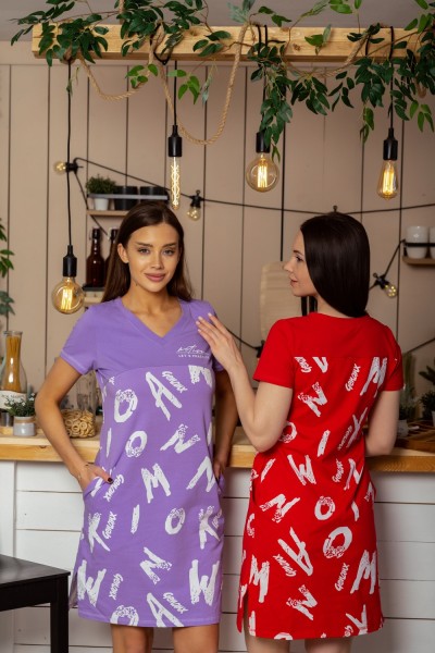 Женская туника 8225 НТ лавандовый