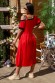Платье женское 8215 НТ красный