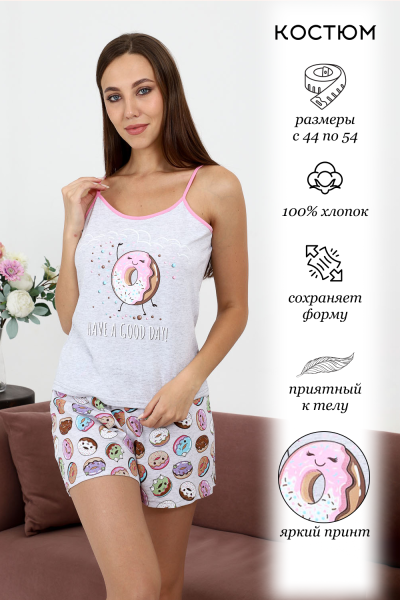 Женский костюм с шортами 42236 НТ