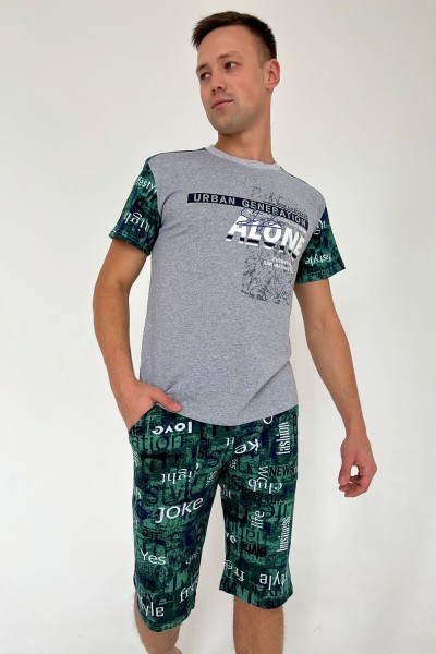 Шорты мужские 8212 НТ зеленый