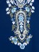 Платье Диляра синий ПГ-694-2 ВХ