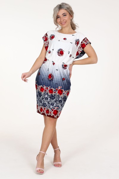 Платье женское 24730 НТ красный