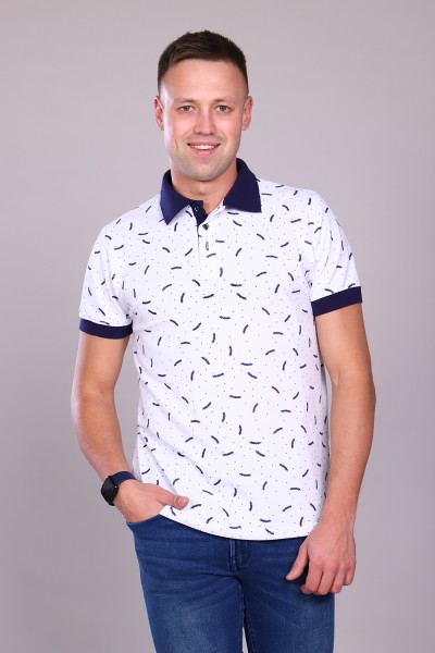 Мужская футболка 6787 НТ белый