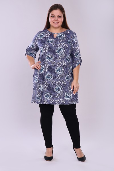 Женская туника 36535 НТ синий