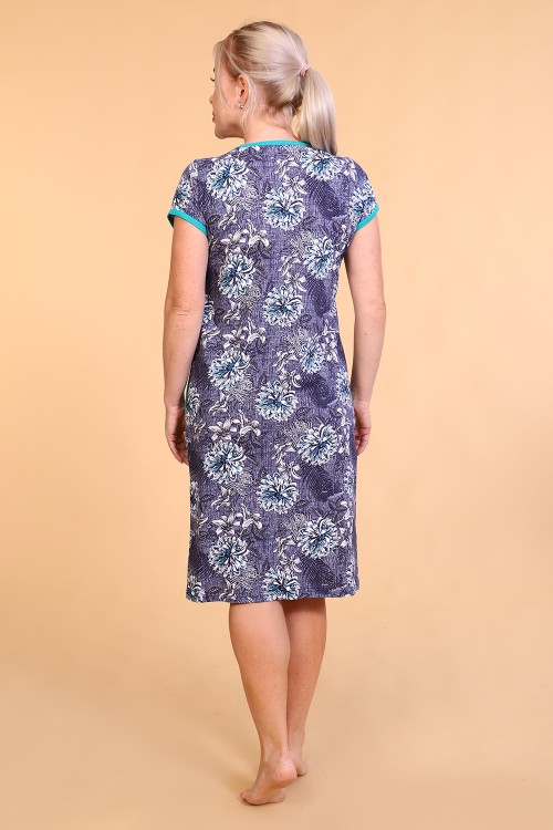 Халат Женский 27318 НТ синий