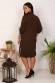 Платье женское 31550 НТ коричневый