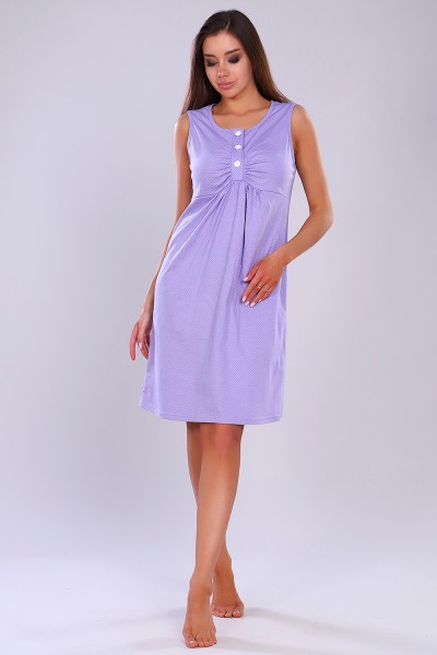 Женская ночная сорочка 15230 НТ сиреневый