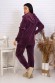 Женский костюм с брюками 52115 НТ фиолетовый