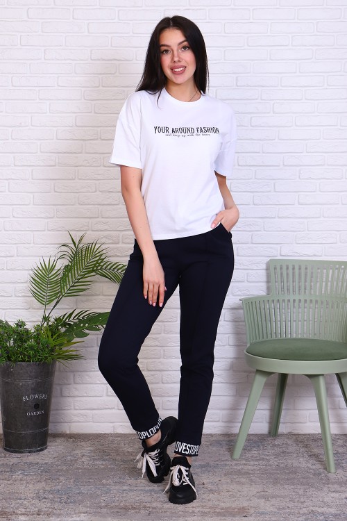 Женская футболка 31018 НТ белый Женская футболка 31018 НТ белый