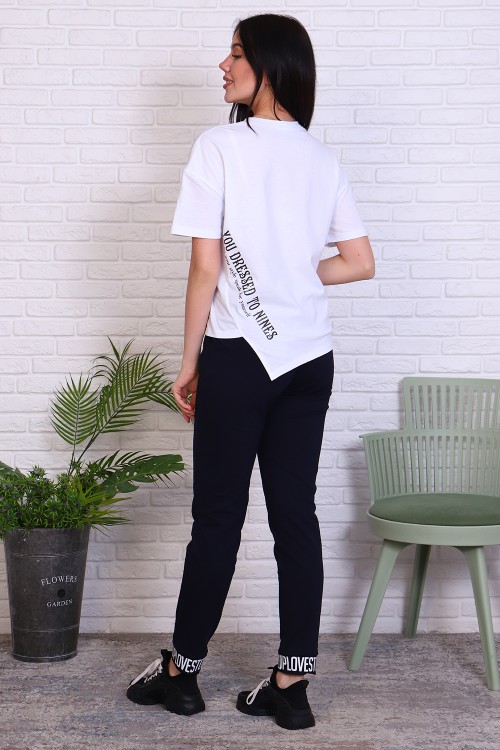 Женская футболка 31018 НТ белый Женская футболка 31018 НТ белый