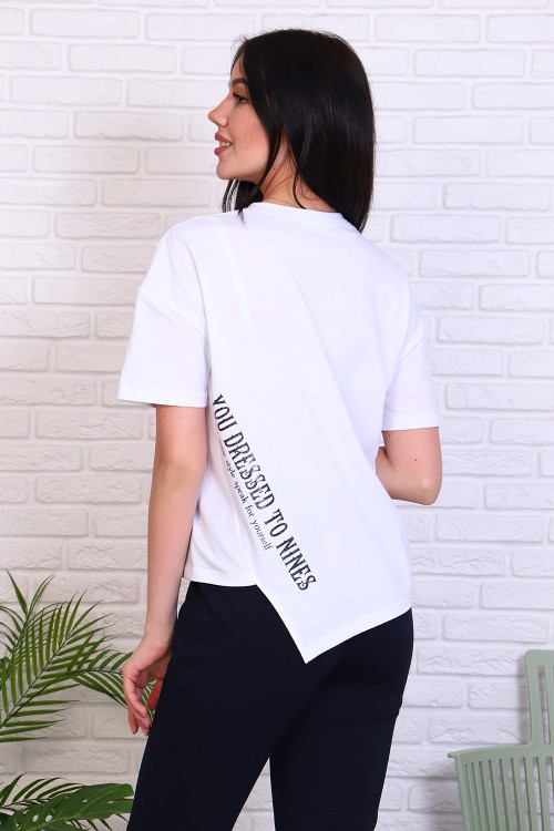 Женская футболка 31018 НТ белый Женская футболка 31018 НТ белый