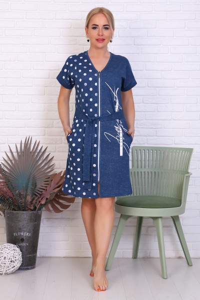 Халат Женский 32050 НТ джинс