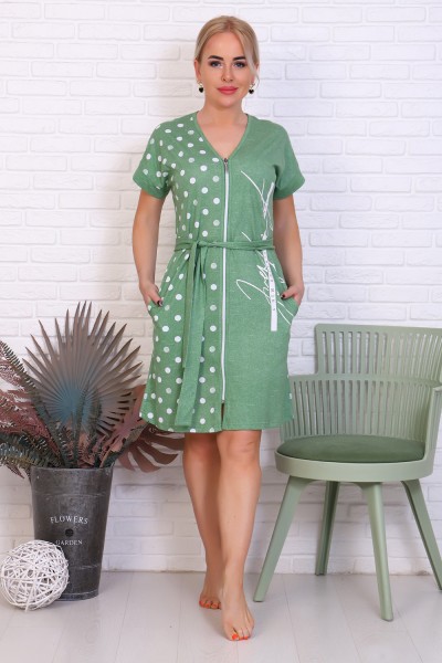 Халат Женский 32050 НТ зеленый