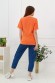 Женская футболка 35673 НТ оранжевый