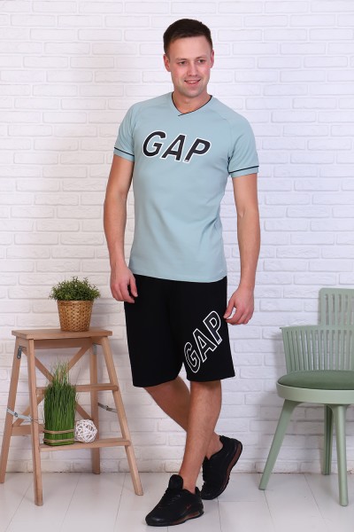 Мужская футболка 16619 НТ ментол