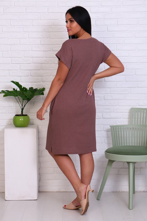Женская туника 24870 НТ кофе Женская туника 24870 НТ кофе