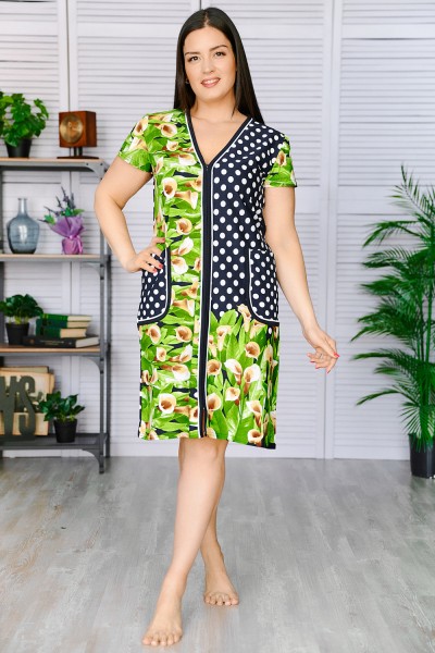 Халат Женский 39014 НТ желтый