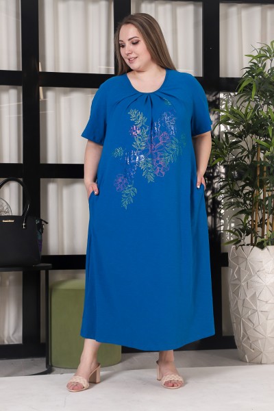 Платье Душечка василек ПГ-29-2 ВХ