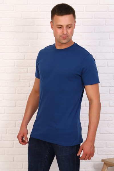 Мужская футболка 34002 НТ индиго Мужская футболка 34002 НТ индиго