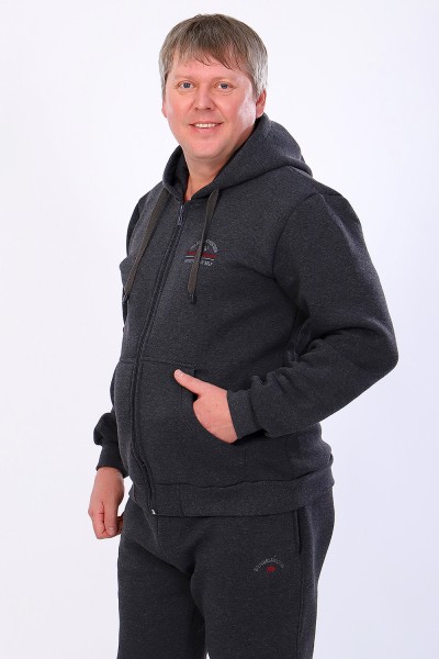 Мужской костюм с брюками 6069 НТ антрацит