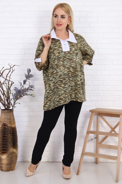 Женская туника 52159 НТ зеленый