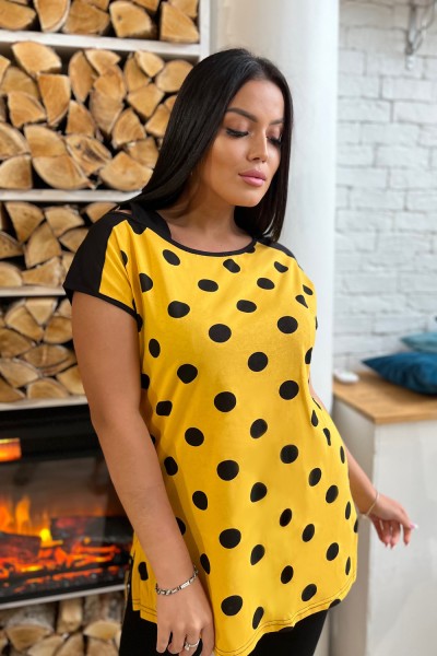 Женская футболка 7285 НТ желтый