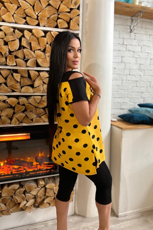 Женская футболка 7285 НТ желтый