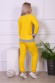 Женский костюм с брюками 24247 НТ желтый