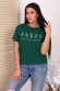 Женская футболка 24333 НТ зеленый