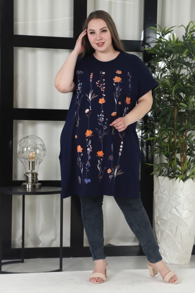 Туника Вереск темно синий ТГ-60-5 ВХ Туника Вереск темно синий ТГ-60-5 ВХ