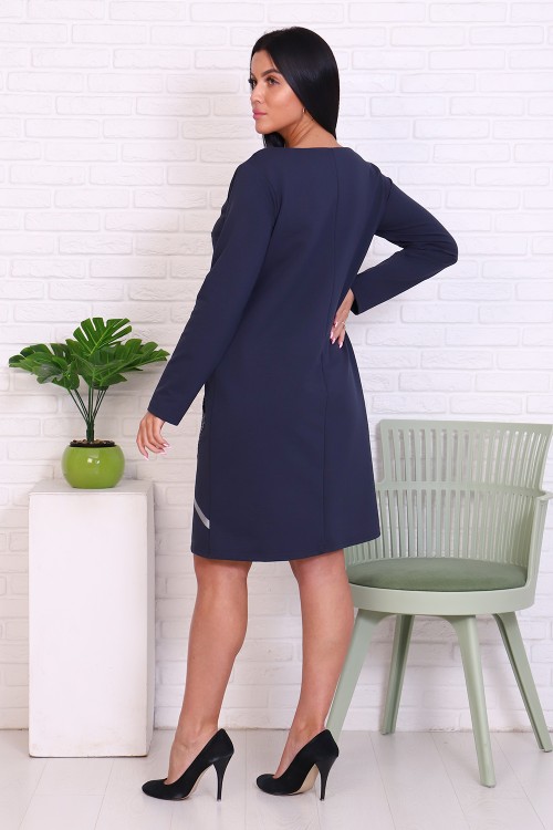 Платье женское 4486 НТ синий