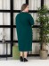 Платье Сусанна авокадо темно зеленый ПГ-016-3 ВХ
