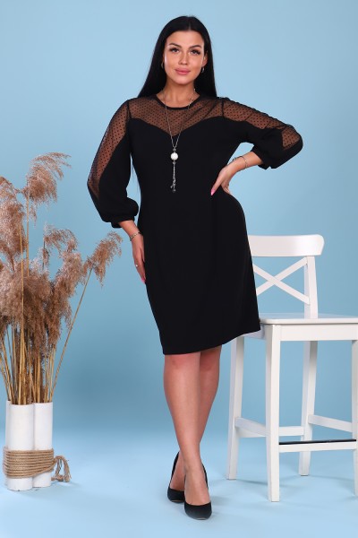 Платье женское 47029 НТ черный