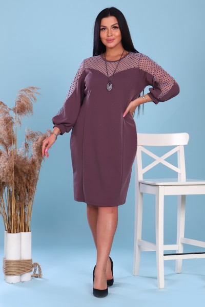 Платье женское 47029 НТ мокко