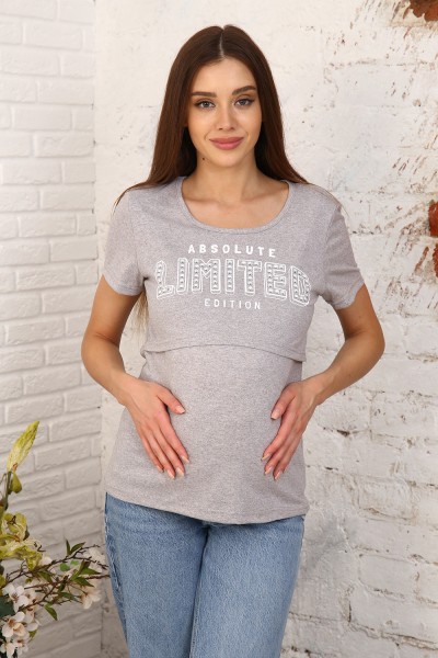 Женская футболка 31010 НТ серый