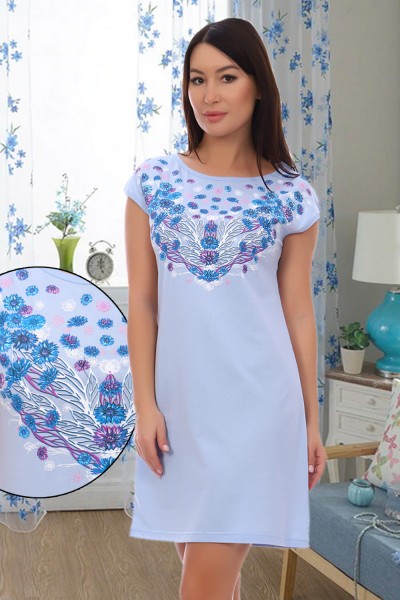 Женская ночная сорочка Аквамарин НТ