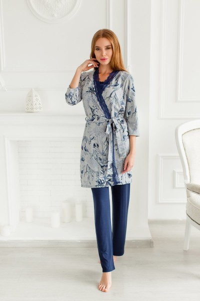 Халат Таинственные цветы 5469 ЛД Халат Таинственные цветы 5469 ЛД