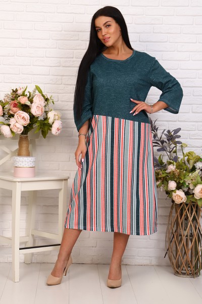 Платье женское 24331 НТ зеленый