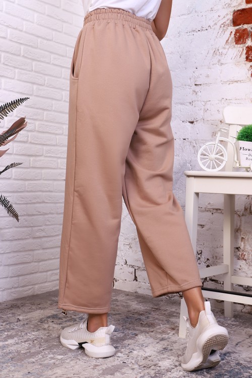 Женские брюки 12324 НТ песочный