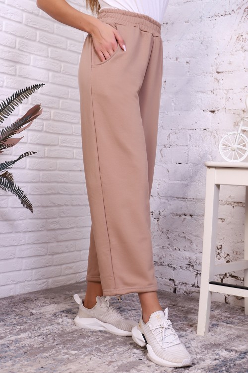 Женские брюки 12324 НТ песочный