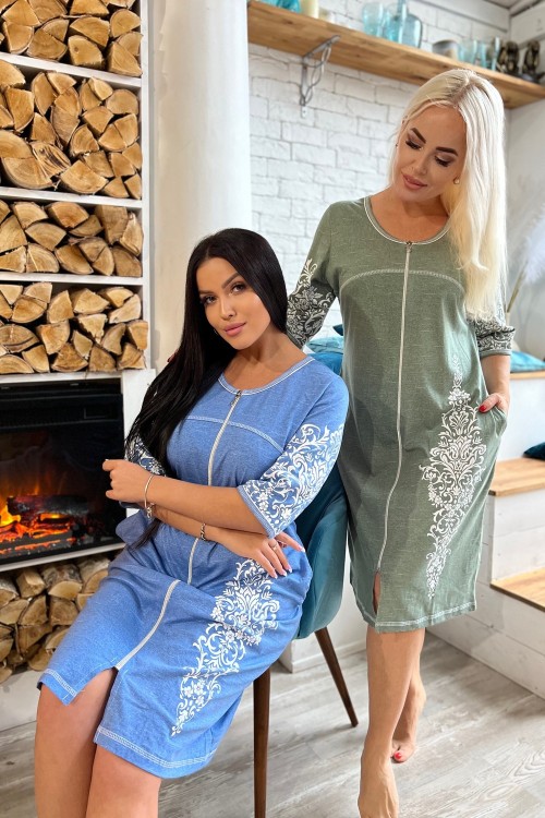 Халат Женский 8165 НТ джинс