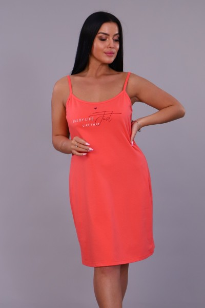 Женская ночная сорочка 57025 НТ коралловый