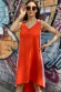 Платье женское 8090 НТ рыжий